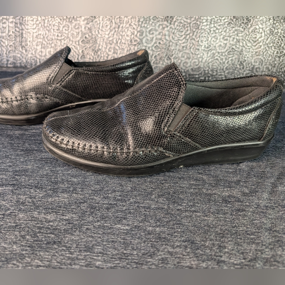 SAS shoes woman Dream black patent size 8 medium